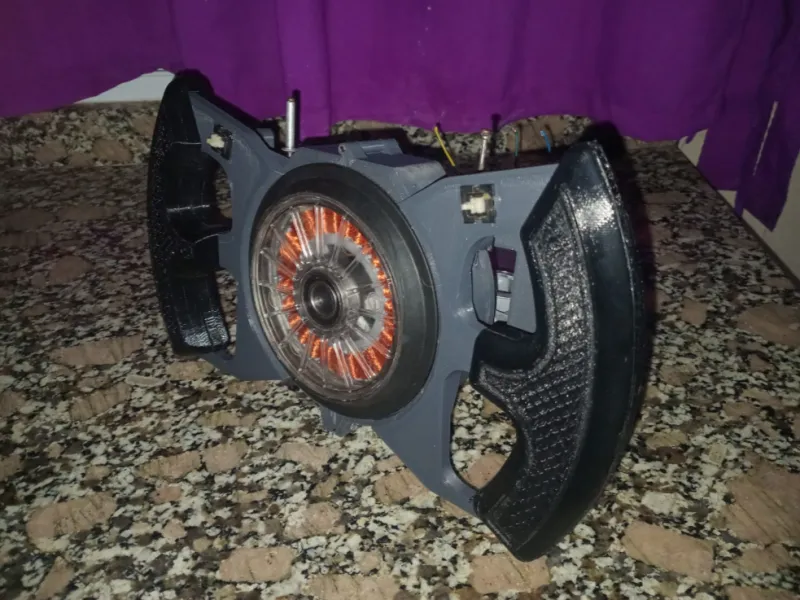 Lenkrad mit Hoverboard-Motor (für FFBeast)