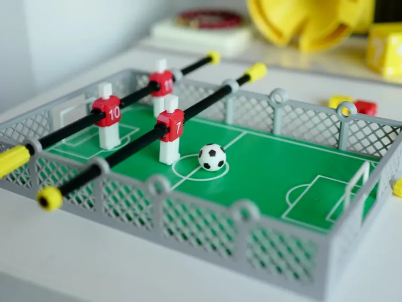 Mini Foosball Soccer Game