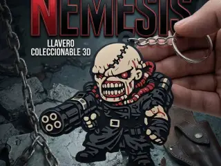 Resident Evil Nemesis 4 colors keychain!