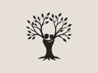 Tree of Life Wall Art - Minimalist Love