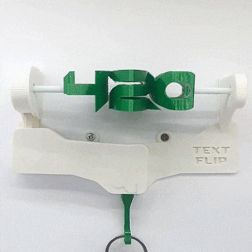 TEXT FLIP: KEY HANGER | Mary Jane - 420 |