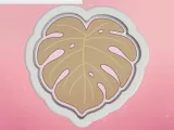 Tropical leaf cookie cutter-0
