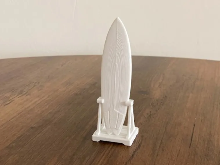 Surfboard on Stand – Decorative Summer Beach Model