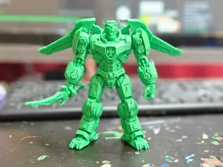 Voltron Defender of the universe 2027 prototype