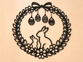 Easter wreath