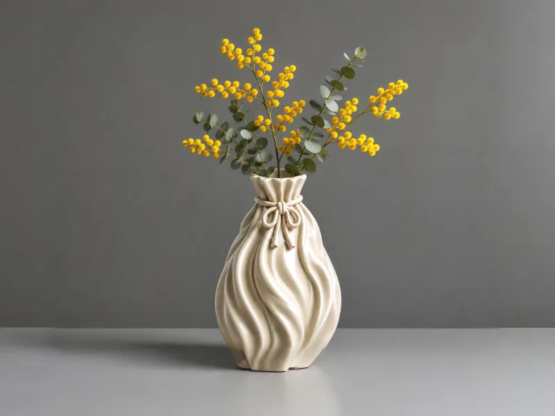 Silkflow Vase - Aesthetic Décor