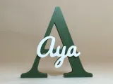 Placa de Identificação 3D - Aya-0