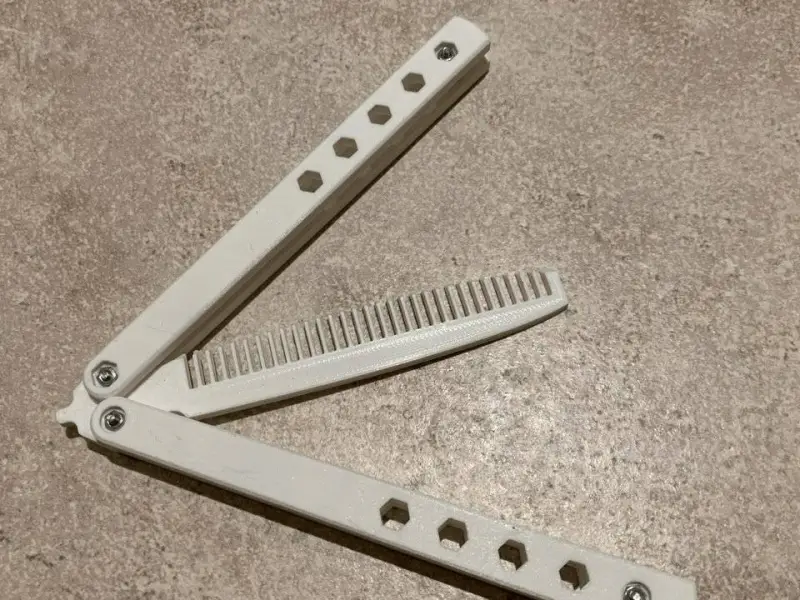 Butterfly Comb