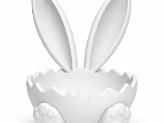 Rabbit Easter Egg Bowl