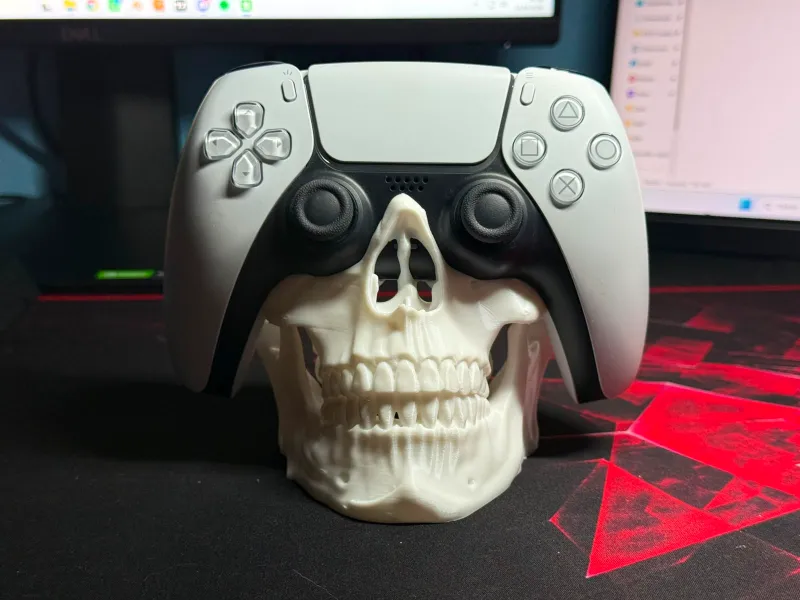 Suporte de caveira para controle PS5