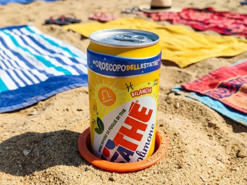 SandSafe - Suporte de Latas para Praia (Anti-Tombamento)