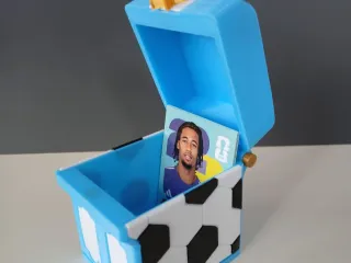 Argentine Sticker Box/Case (Magnet closure)