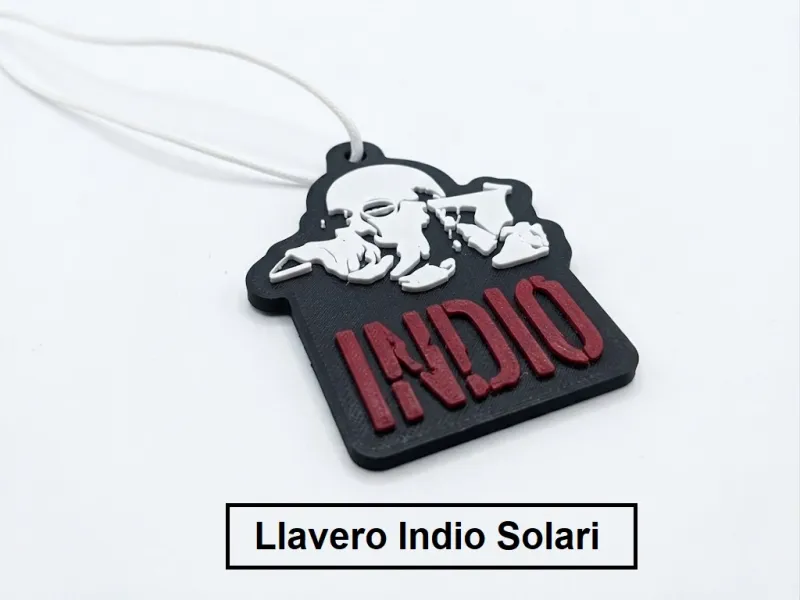 Llavero Indio Solari 3D | El Tesoro Ricotero