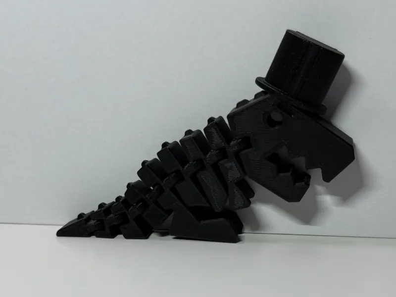 戴高顶礼帽的Flexi Rex