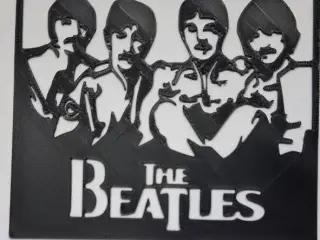 stencil the Beatles