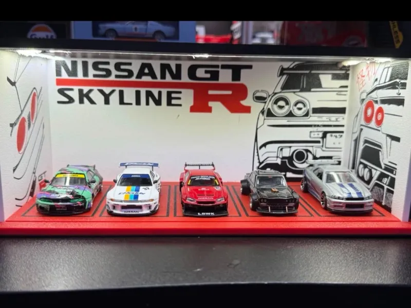مرآب نيسان سكاي لاين GTR هوت ويلز