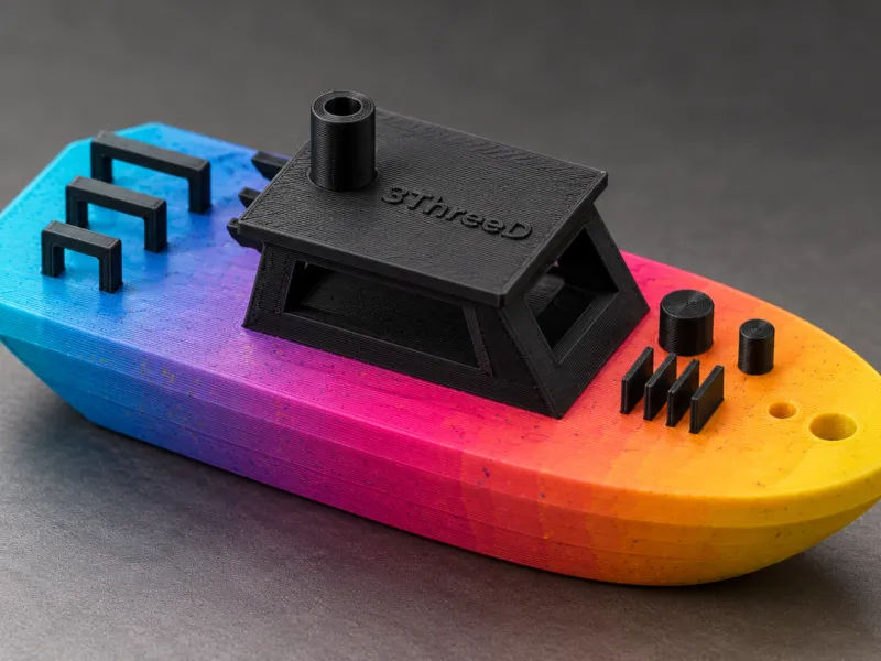 K3 CMYK Dither Color Benchy by 3ThreeD