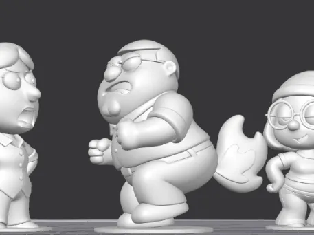 peter farting (family guy) plus extras, lois, meg