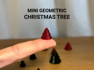Mini Geometric Christmas Tree
