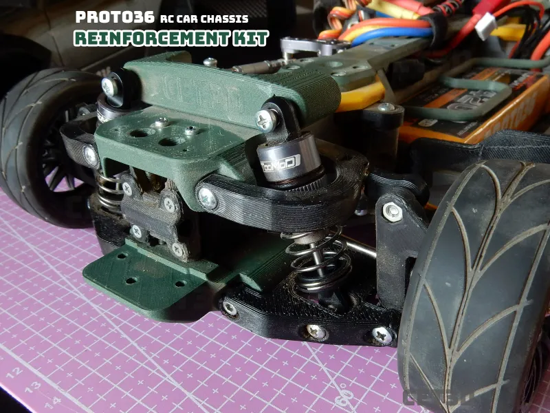 Versterkingsset - PROTO36 RC-auto chassis