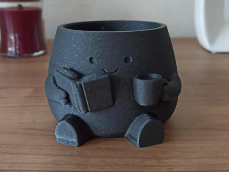 Cozy Reading Pot ♡ - Cute Decor for Book Lovers