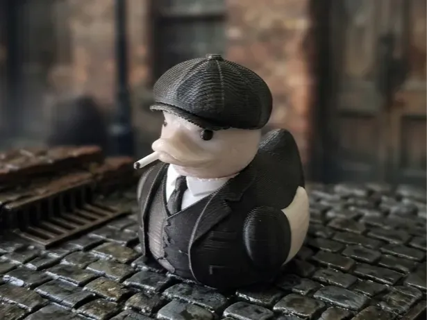 Peaky Blinders Duck, Gangster Duck, Cruise Jeep
