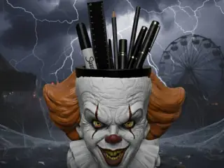 Pennywise - Pen holder - Terror sculpture & pencil box