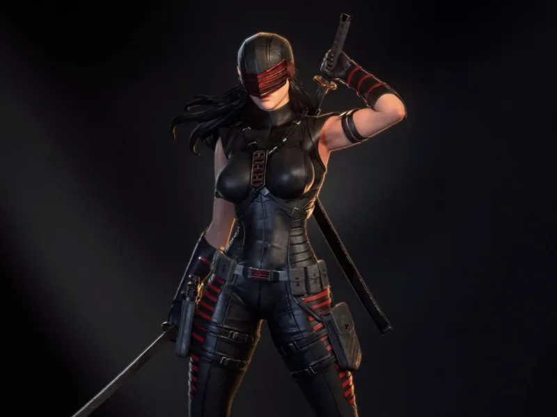 Dawn Moreno / Snake Eyes - Multi-Part Figure