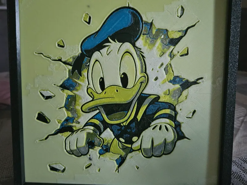 DONALD AVEC COULEUR