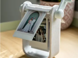 Mechanical Rotary Photo Display 10 Part Instax Mini Carousel