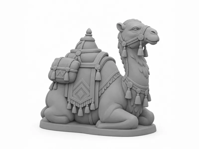Nativity scene Camel