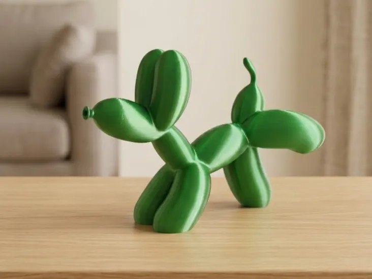 Sculptuur Ballonhond die Piest