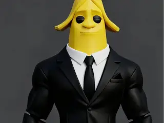 Sr. Articulated Black Banana