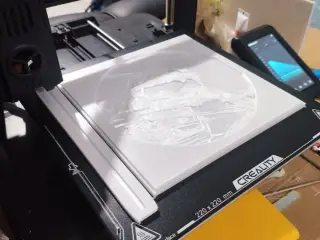 Litofania robot