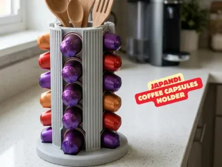 JAPANDI COFFEE CAPSULE & KITCHEN UTENSIL HOLDER☕✨