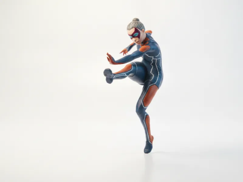 Soccer Kick Athletic Figurine Miscellaneous 3D Printable