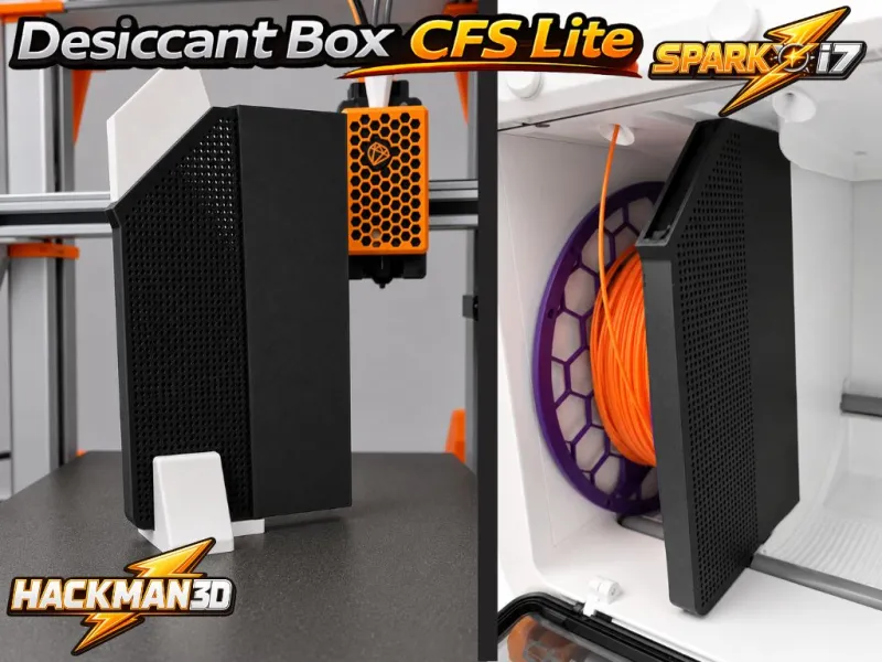 Creality SparkX i7 CFS Lite Droogmiddeldoossysteem