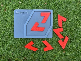 Seven 7s puzzle