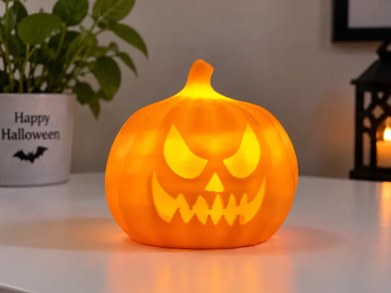 Halloween Pumpkin LED Tealight