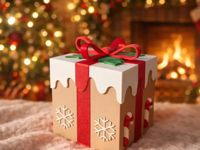 Scatola Regalo di Natale