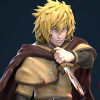 Thorfinn Karlsefni-Vinland Saga Anime Figurine STL-7