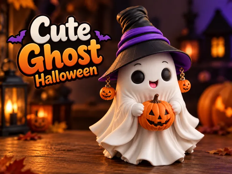 Cute Ghost Halloween