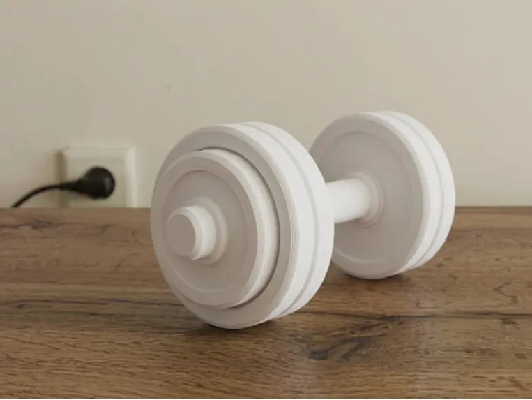 Manubrio - Statuetta decorativa per attrezzature da fitness