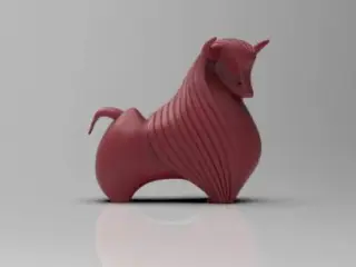 Artistic cow decor FREE
