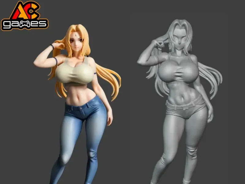 Tsunade Tenue Décontractée Naruto