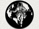 astronaut outer space wall art home decor-0