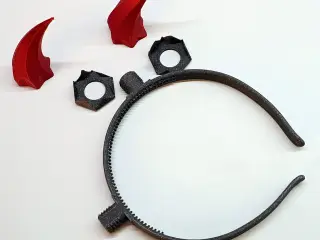 Devil Horn Headband – Halloween Edition