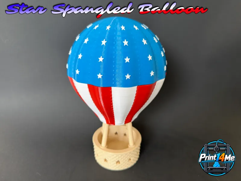Balão de Ar Quente Estrelado