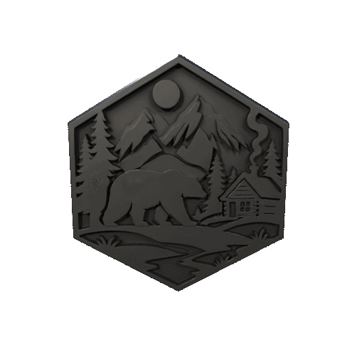 Bear wall decoration-0