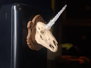 🦄 Unicorn Skull Trophy